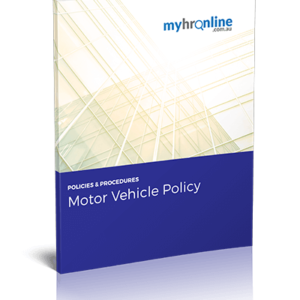 Motor Vehicle Policy | HR Forms | HR Templates | myhronline