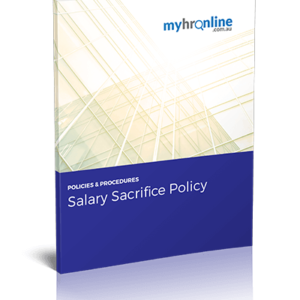 Salary Sacrifice Policy | HR Forms | HR Templates | myhronline