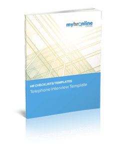 Telephone Interview Template HR Forms HR Templates myhronline Telephone Interview Template HR Forms HR Templates myhronline